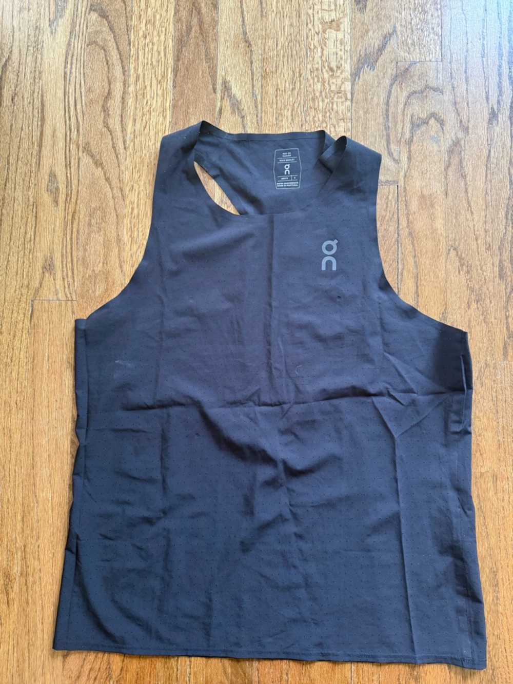 On Running Men's Black Tank Top